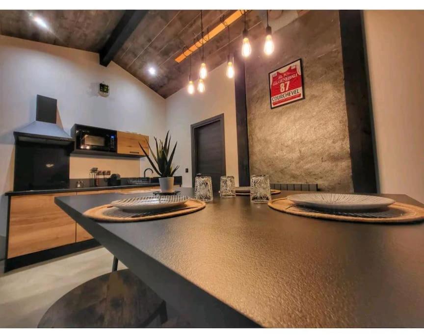 Ferienwohnung Bienvenue Chez Les Trutes Modane Exterior foto